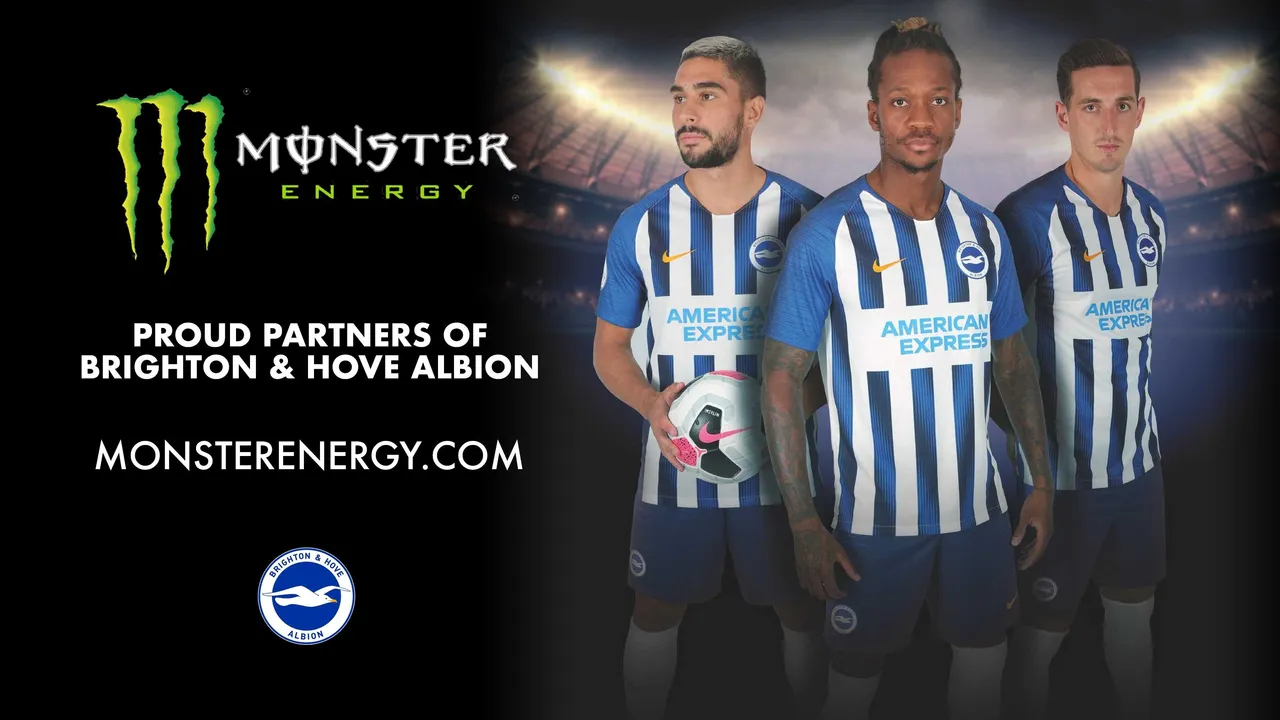 Brighton & Hove Albion FC x Monster Energy