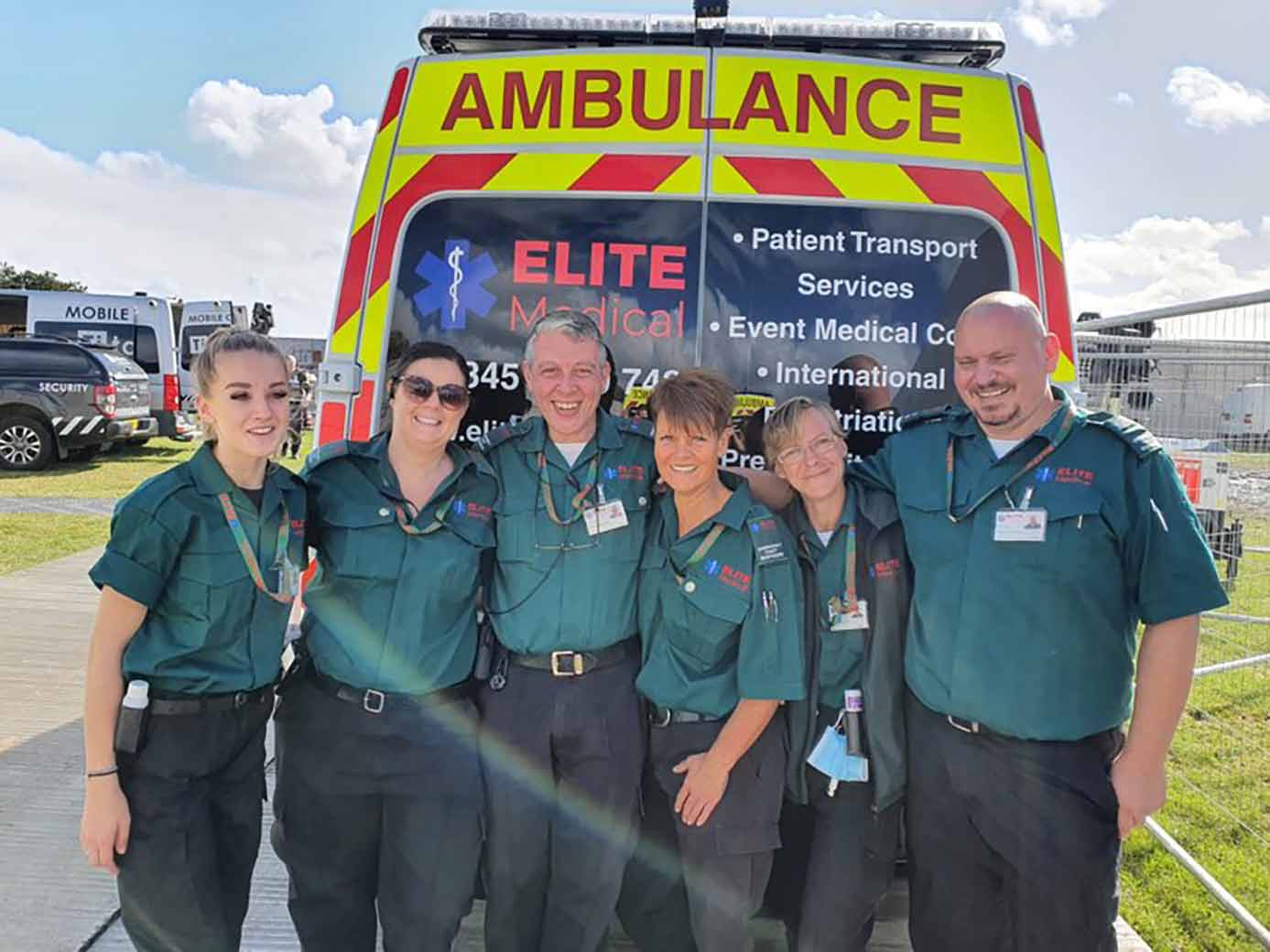 Elite Medical Event Cover and Support