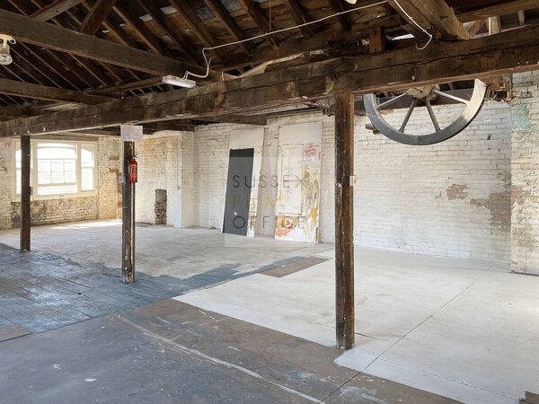 Rustic Industrial Floor In Historic Building